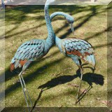L08. Heron garden ornaments. 